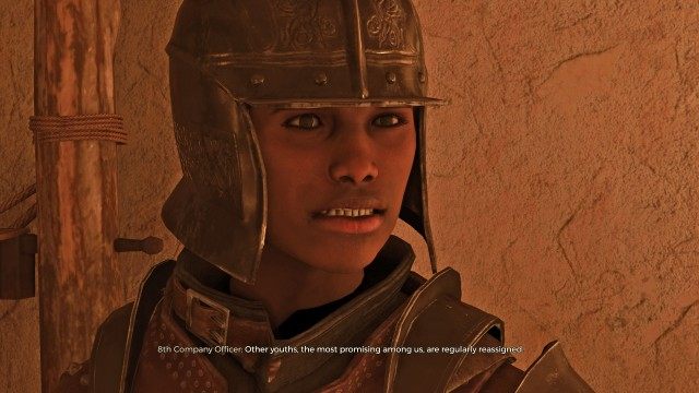 Question the lieutenant of the 8th regiment