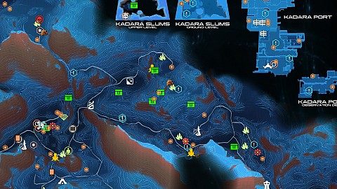 Kadara, Mass Effect: Andromeda Map