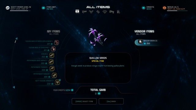 Acquire quilloa seeds on Aya