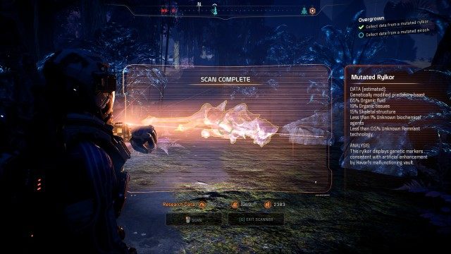 Collect data from a mutated rylkor