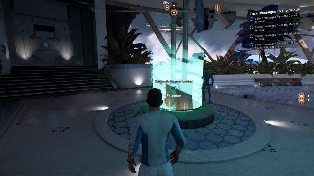 Collect messages from the Docks terminal