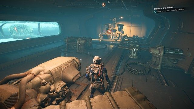 Destroy the kett security terminal