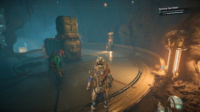 Disable the kett generators (x3)