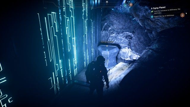 Find the entrance to Mithrava, the sanctuary