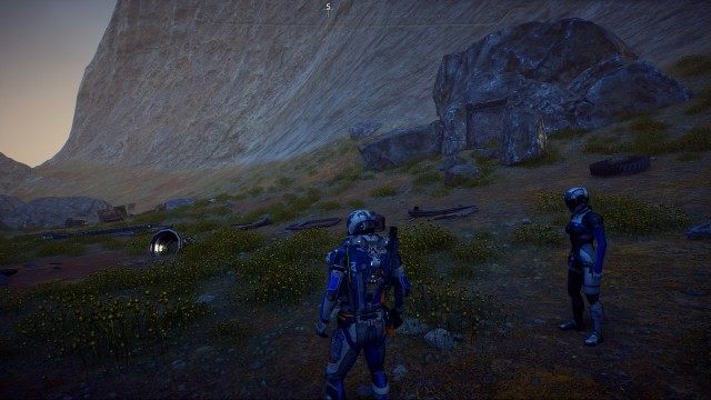 Go to the meeting spot at Spirits' Ledge