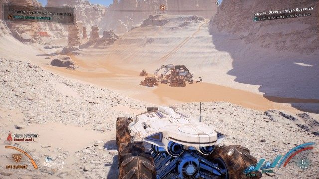 Go to the navpoint provided by Dr. Ganar