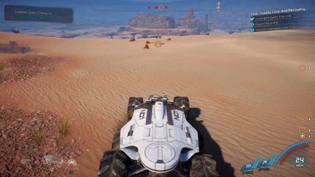 Investigate supply drop sites
