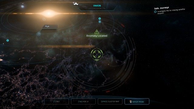 Investigate the 1st missing satellite navpoint