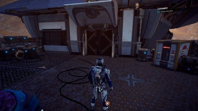 Investigate the building