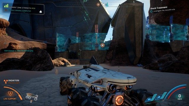 Investigate the monolith site