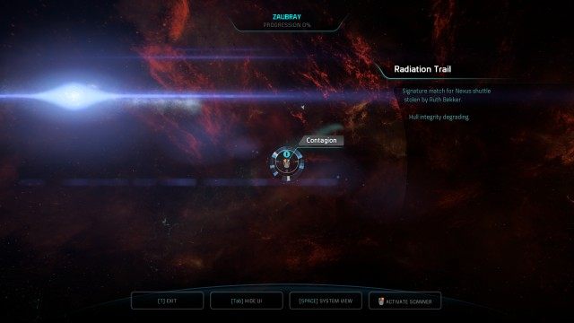 Investigate the stolen shuttle's trail