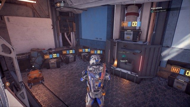 Optional: Locate armory door controls