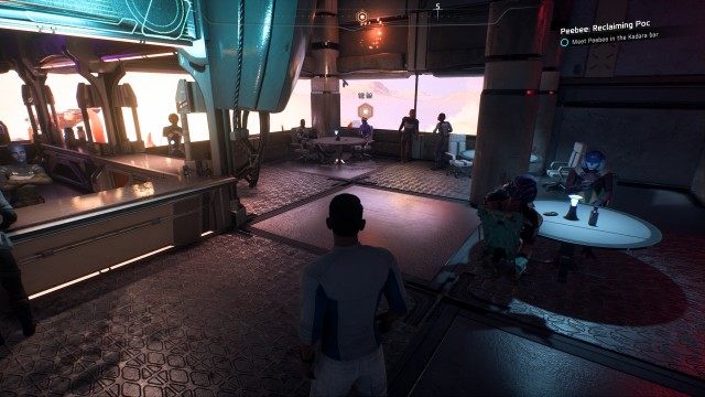 Meet Peebee in the Kadara bar