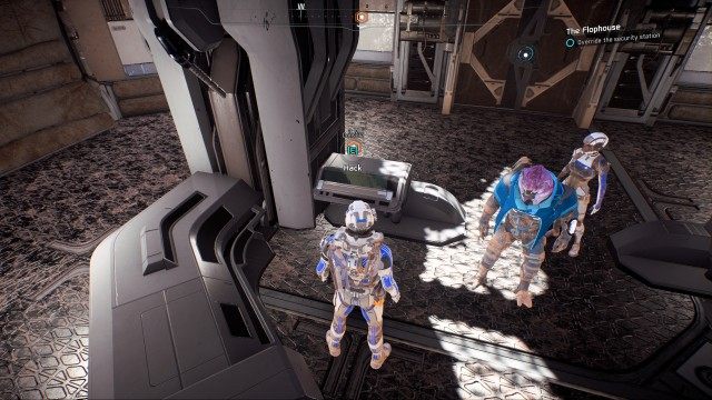 Override the security station