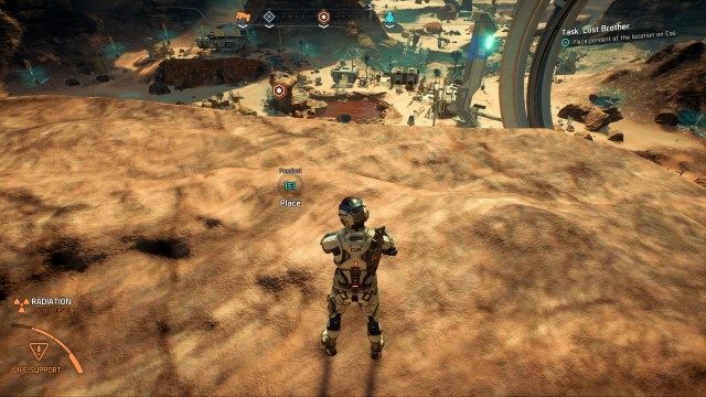 Place pendant at the location on Eos