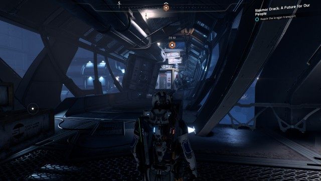 Reach the krogan transport