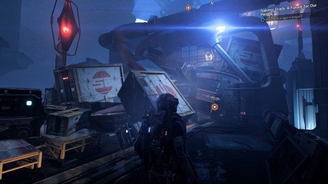 Reach the krogan transport