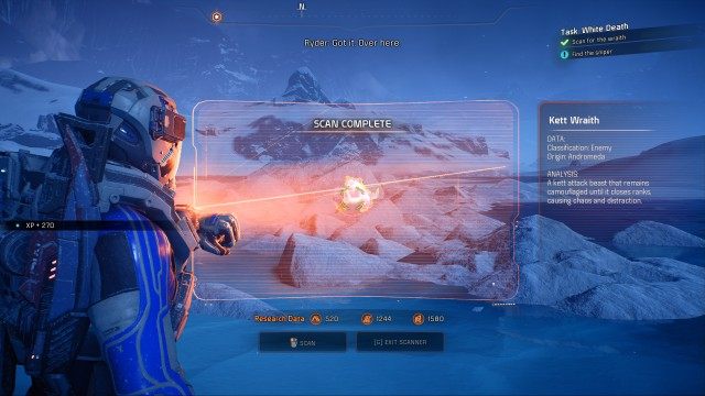 Scan for the wraith