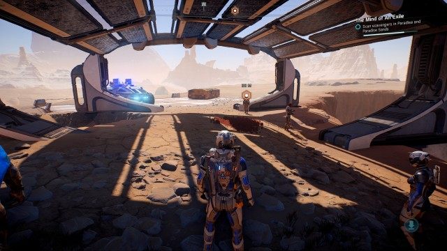 Scan scavengers in Paradise and Paradise Sands