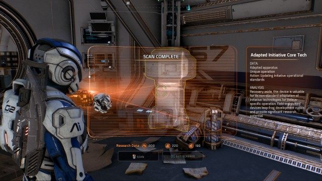 Scan the research project
