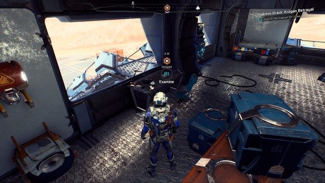 Search the hideout for clues