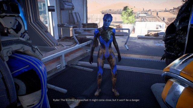 Speak to outpost leader