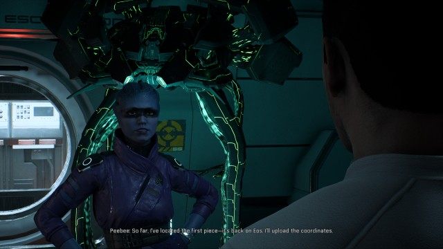 Speak to Peebee on the Tempest