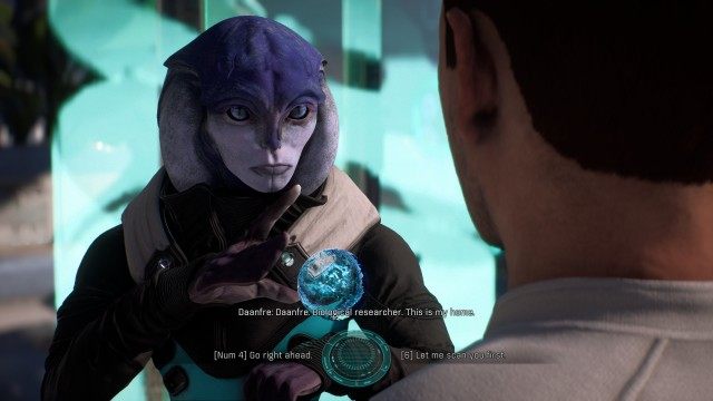 Speak to the angara who scanned you