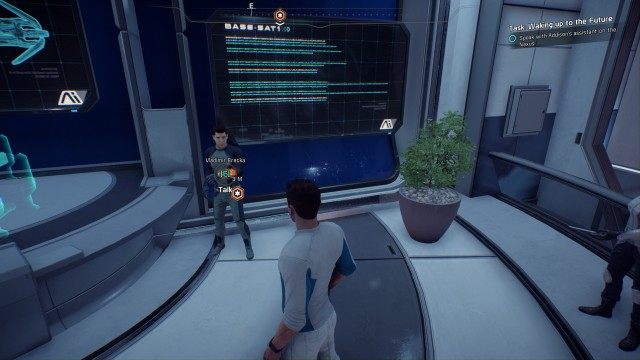 Speak with Addison's assistant on the Nexus