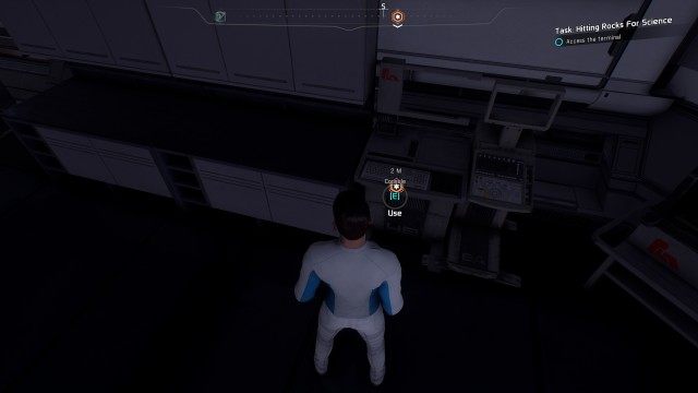Access the terminal