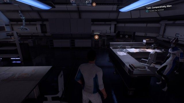 Access the terminal