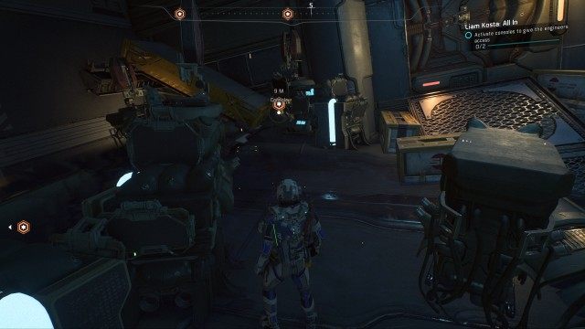 Activate consoles to give engineers access (x2)