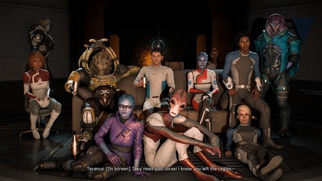 Call the crew together from the Pathfinder's quarters