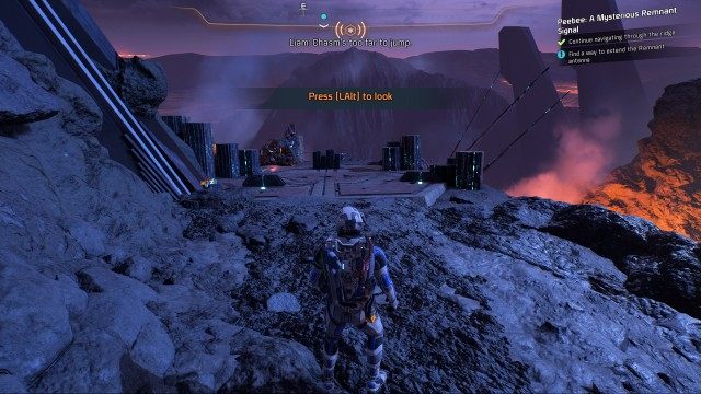 Continue navigating through the ridge