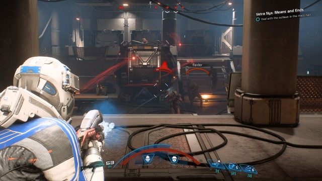 Deal with the outlaws in the mess hall