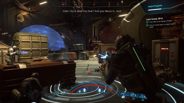 Defend the access point until hack is complete