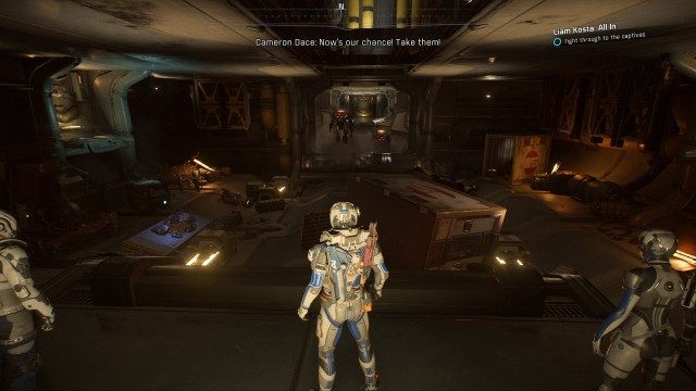 Fight through to the captives