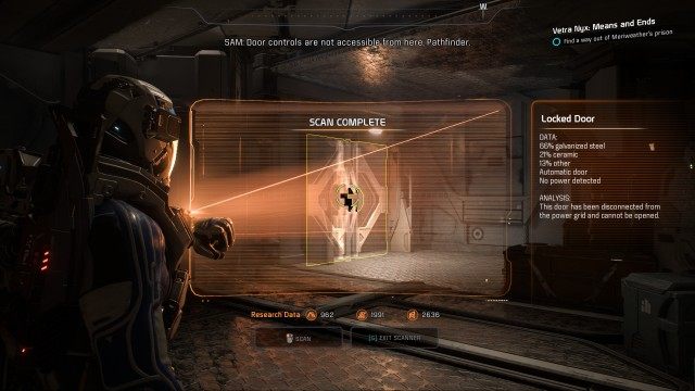 Find a way out of Meriweather's prison