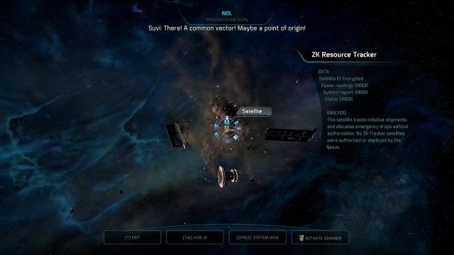 Find a ZK Tracker in the Nol System