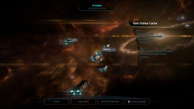 Find kett caches in Pytheus System (x2)