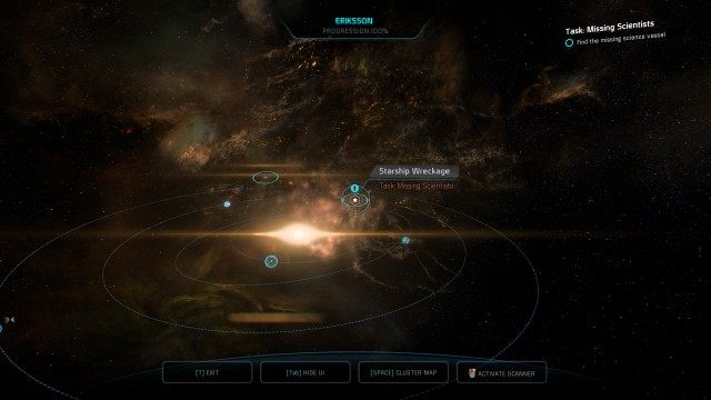 Find the missing science vessel