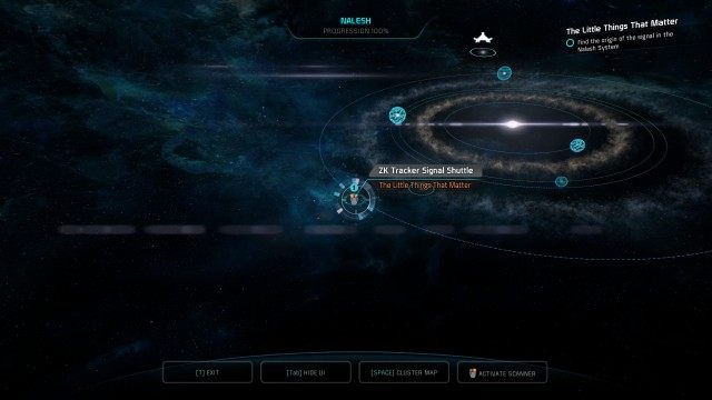 Find the origin of the signal in the Nalesh System