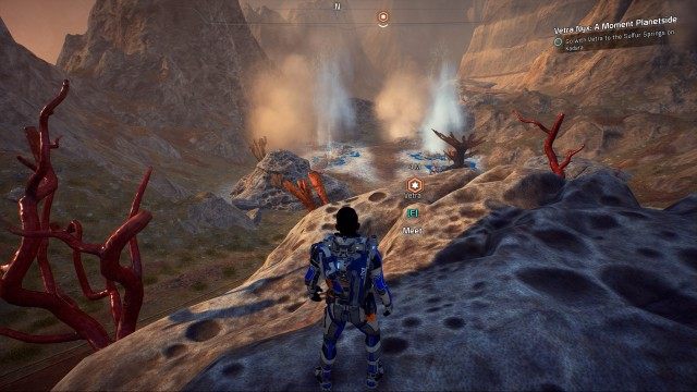 Go with Vetra to the Sulfur Springs on Kadara