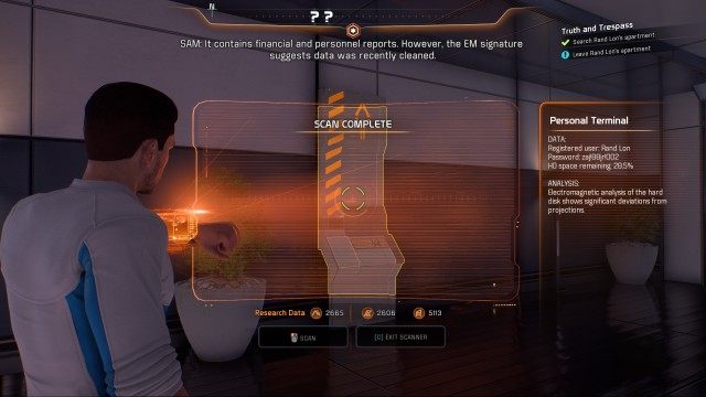 Search Rand Lon's apartment