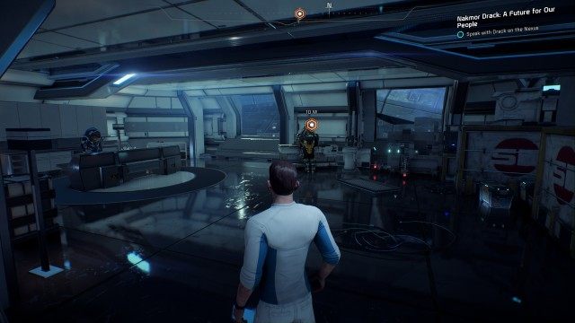 Speak with Drack on the Nexus