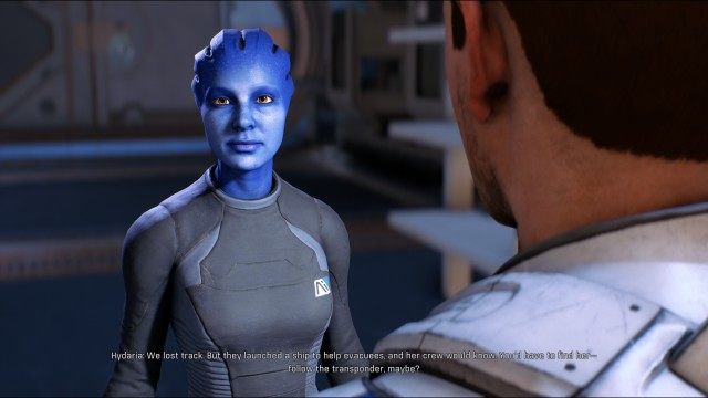 Take Cora to speak with Hydaria on Eos