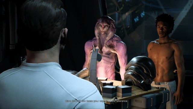 Talk to Liam in his room on the Tempest