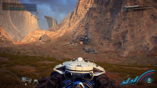 Travel to surveyor's last known location in Draullir