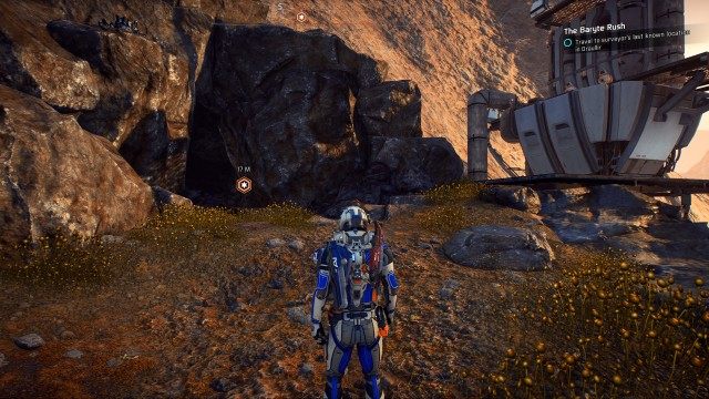 Travel to surveyor's last known location in Draullir