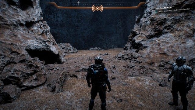 Travel to surveyor's last known location in Draullir